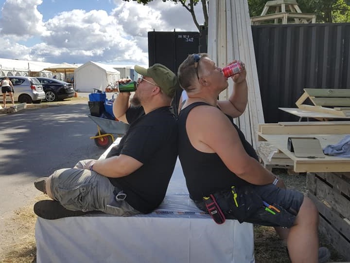 Må man drikke sig fuld I byggedagene?